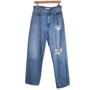 Levi's '94 Baggy W29 L31 Y2K Boho Blue Jeans